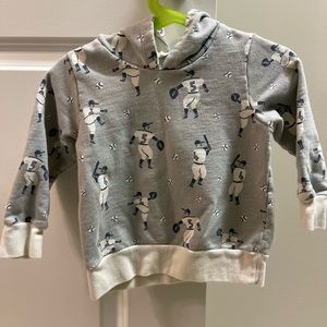 Winter Water Facoctory Kids Baseball Hoodie